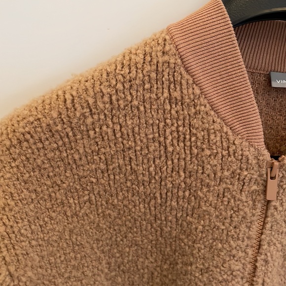 Vince sherpa baseball jacket brand new - Picture 4 of 6